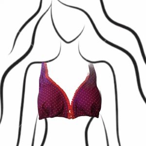 Eco Peace halter bikini top / swimsuit/ swimwear